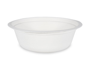 1000x Bio Suppenteller Salatschalen Schale rund Zuckerrohr 500ml Ø15.5 x 5.5cm