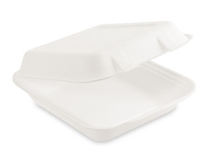 Bio Menüboxen Lunch-Boxen Sandwichbox Zuckerrohr kompostierbar 220x200x67mm 