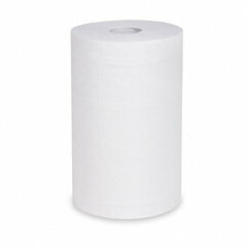 12x Putztuchrolle perforiert 100% Zellstoff 2-lagig Ø 12 x 20cm x 60m weiß