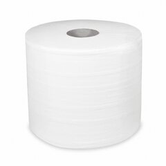 2x Industrie-Putztuchrolle geprägt Tissue 2-lagig Ø 24 x 38cm x 304m weiß