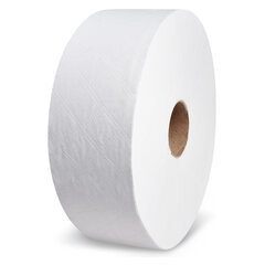 36 Rollen Toilettenpapier Tissue JUMBO 2-lagig Ø 23 cm weiß 