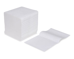 90000x Faltwischtücher Putztücher Tissue Wischtücher  2-lagig weiß 10,5x21cm