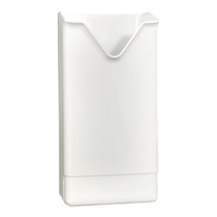 Preview: HYGSOFT Spender aus Kunststoff für Hygienebeutel aus Papier weiß
