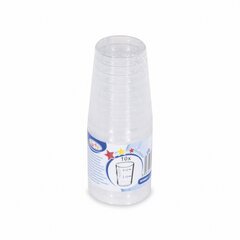 Preview: 10x Schnapsbecher glasklar Shotgläser Stamperl mit Eichstrich PS 2cl / 4cl