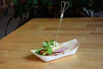 Preview: 1000x Fingerfood-Spieße aus Bambus HERZ 180 mm stabil und splitterfrei