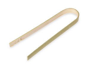 1000x Bambuszange Grillzange BBQ splitterfrei 100mm