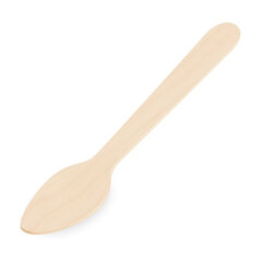 100x Holz-Kaffeelöffel Holzlöffel 110mm umweltfreundlich