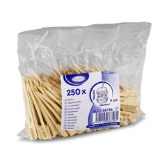 Preview: 250x Foodmarker VEGAN aus Bambus 90 mm