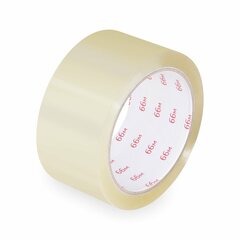 1x Klebeband Packband transparent PP Hot-Melt mit hoher Klebkraft 66 m x 48 mm
