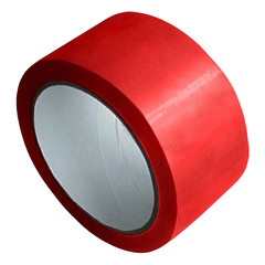1x 1-PACK Packband Klebeband Markierungsband PP 48 mm x 66 m rot