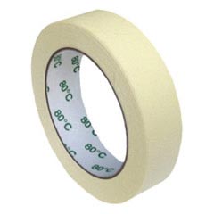 144x Kreppband Kreppklebeband Montageband PLUS bis 80° C beige 25mm x 50m