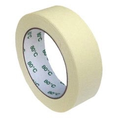 128x Kreppband Kreppklebeband Montageband PLUS bis 80° C beige 30mm x 50m
