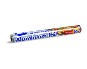 1x Alufolie 28,5 cm x 10 m 8,5 my einzeln verpackt