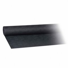 1 Rolle Damasttischdecke Tischtuch aus Papier 1,20m x  8m schwarz