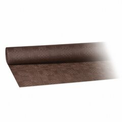 1 Rolle Damasttischdecke Tischtuch aus Papier 1,20m x  8m braun