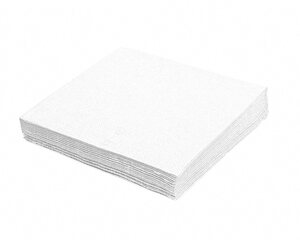 100x Servietten Prägeservietten 1-lagig 30 x 30 cm weiß gute Qualität