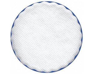 Tassendeckchen Tassenuntersetzer rund weiß Ø 9 cm 