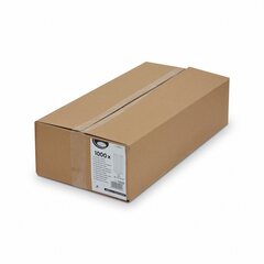 Preview: 10000x Papierfaltenbeutel Papiertüten mit Fenster braun 22+5 x 34cm Brotlaib