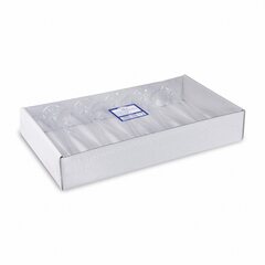 Preview: 100x Einweg-Sektglas Champagnerglas 100ml  PS 1 tlg. transparent glasklar