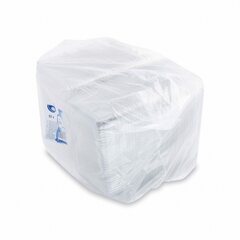 Preview: Rechteckschale Aufbewahrungsbox klar mit Deckel 800 ml PET 