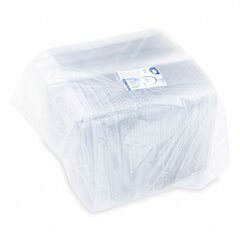 Preview: Rechteckschale Aufbewahrungsbox klar mit Deckel 1000 ml PET 