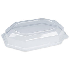 100x Domdeckel rPET klar für Catering-Platte WX-74935