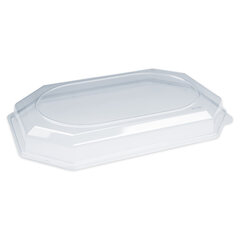100x Domdeckel rPET klar für Catering-Platte WX-74955