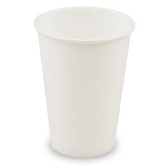 Automatenbecher Heißgetränke to go Pappbecher weiß 180 ml Ø 70 mm 