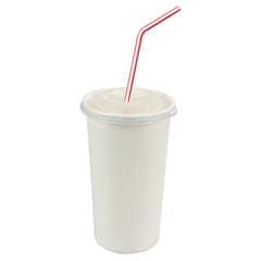 5000x Pappbecher Getränkebecher weiß 400 510ml inkl. Deckel mit Kreuzschlitz