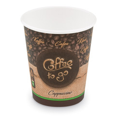 50x Kaffeebecher M 'Coffee To Go' Cappuccino Caffe Lungo 200ml 280ml 