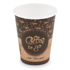 50x Kaffeebecher L 'Coffee To Go' Latte Macchiato Melange 350ml 420ml 