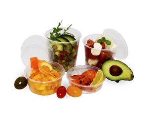 Preview: Deckel klar für PP Rundbecher der 774xx-Serie 