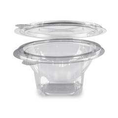 Rundbecher klar mit Deckel 250 ml (PET) 