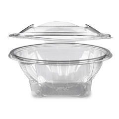 Rundbecher klar mit Deckel 1000 ml (PET) 