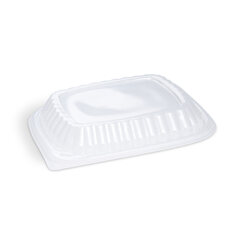 Deckel für Mehrweg Menüschalen ungeteilt 240 x 210 x 30 mm 