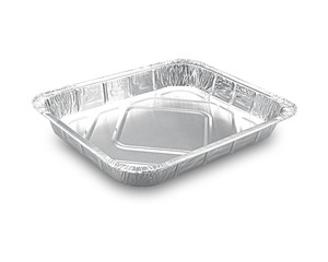 100x Aluschalen Backform Auflaufform Gastronorm 326x262x40mm 2450ml Typ 1/2