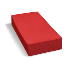 250x Servietten 33 x 33 cm 1/8 -Kopffalz 2-lagig rot