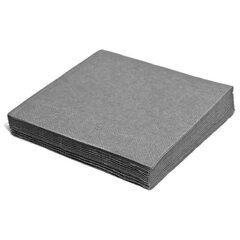 250x Servietten 40 x 40 cm 1/4 -Falz 3-lagig grau