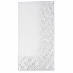 250x Servietten 40 x 40 cm 1/8 -Falz 2-lagig weiß
