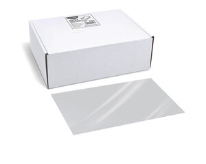 4000x Zuschnitte PP transparent klar 180 x 240mm (1/16 Bogen) Spenderkarton