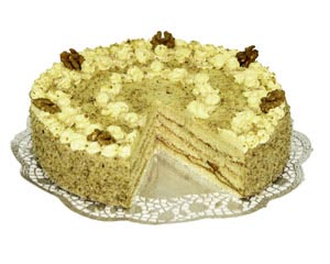 Preview: 8x Deko-Tortenspitzen rund silber Ø 32 cm