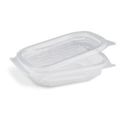 Feinkostbecher mit fixem Deckel Ripboxx Tiny klar PP 127x108x27mm 125ml 