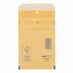 1x AROFOL CLASSIC Luftpolstertasche  1/A-11 100x165mm braun