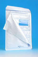 Preview: 1x AROFOL WIN Luftpolstertasche  7/G-17W 230x340mm mit Fenster für C4+  weiß