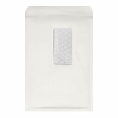 1x AROFOL WIN Luftpolstertasche  4/D-14W 180x265mm mit Fenster für B5 weiß