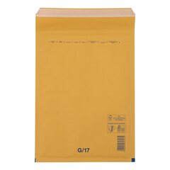 100x BUDGET Luftpolstertaschen 7/G-17 230x340mm passend für A4 braun