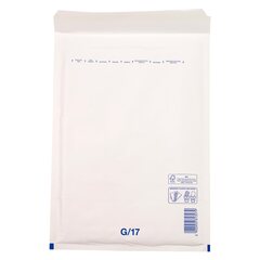 100x BUDGET Luftpolstertaschen 7/G-17 230x340mm passend für A4 weiß