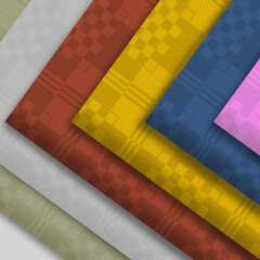 Preview: 1 Rolle Damasttischdecke Tischtuch aus Papier 1,20m  x 8m gelb