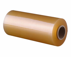 Preview: 1x Dehnfolie aus PVC für Handverpackung 10 my  30 cm x 1500 m