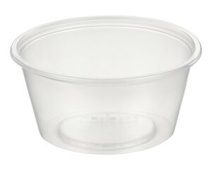 50x Dressingbecher Saucenbecher  30ml transparent aus PP 